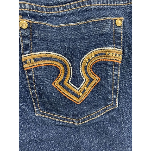 Lawman Denim Western Womens Jeans Sz. 5 Medium Wash FS Benefits Charity - Picture 3 of 12